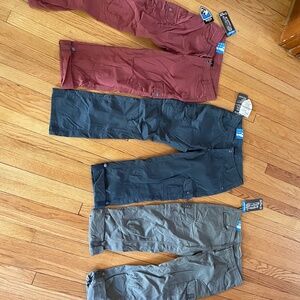 NWT Lot of 3 Kuhl Splash Roll-Up women's pants Size 6 short 30 inch inseam